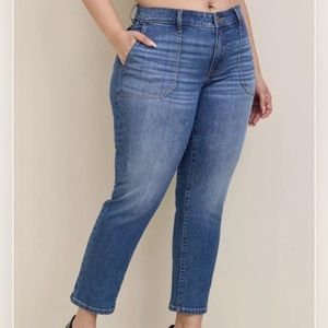 Torrid Perfect Boyfriend Ankle Vintage Stretch Jeans Women’s Size 20